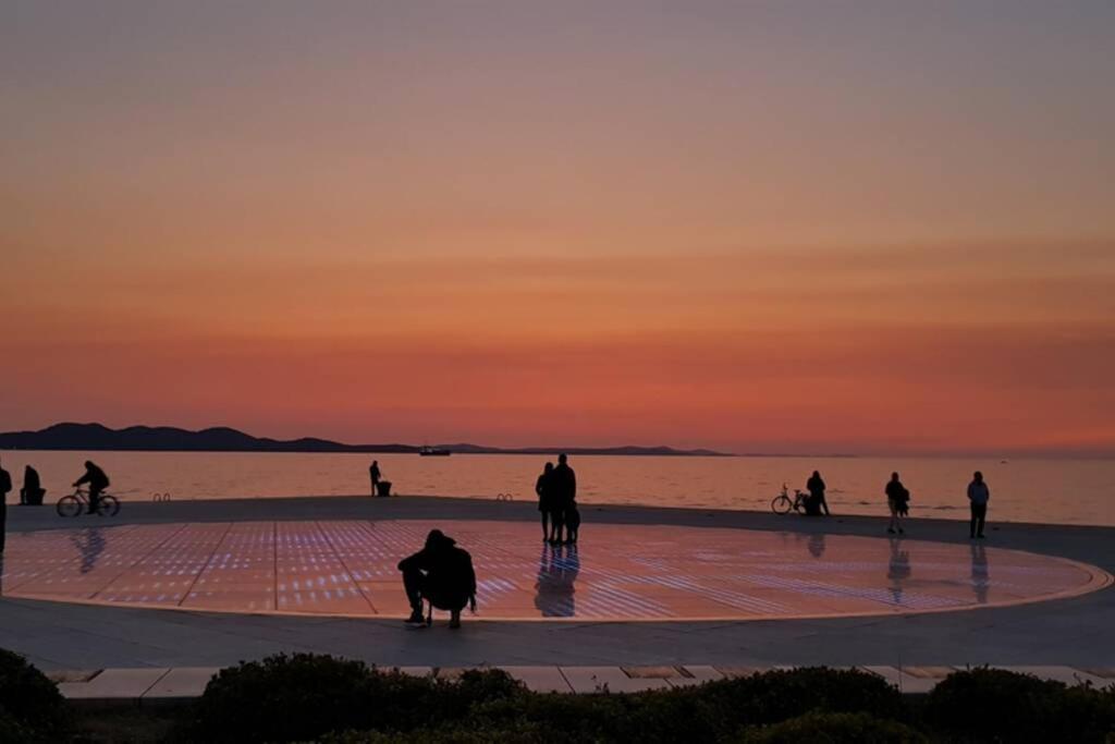 Apartment Kiki, 7Th Floor, With A Sea View, Free Wifi, For 2 Persons Zadar Dış mekan fotoğraf